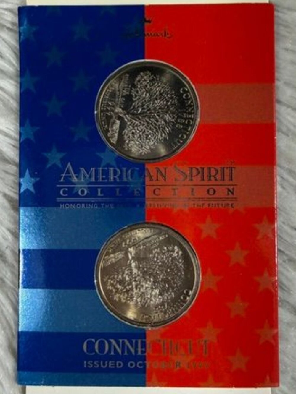 Vintage Hallmark CONNECTICUT American Spirit Collection Quarter Dollars